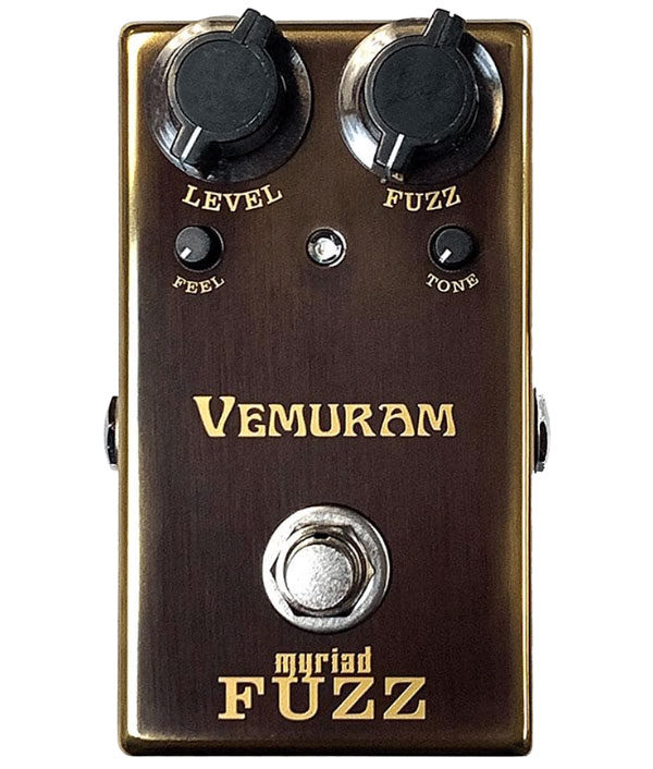 Vemuram Josh Smith Myriad Fuzz Overdrive, distortion  fuzz effect pedal