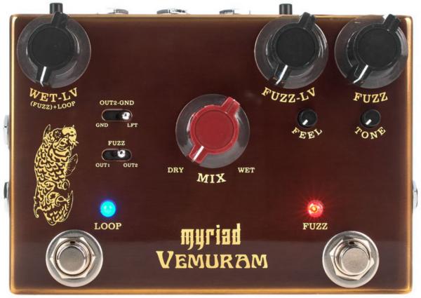 Overdrive, distortion & fuzz effect pedal Vemuram Josh Smith Myriad Hybrid Fuzz + Loop (Mix)