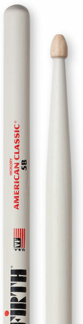 Vic Firth American Classic 5b White - Drum stick - Main picture