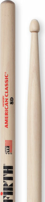 Vic Firth American Classic 8d Hickory - Drum stick - Main picture