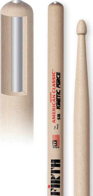 Vic Firth American Classic Speciality 5b Kinetic Force - Drum stick - Main picture