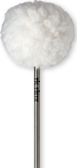 Vic Firth Vickick Beaters Vkb3 Fleece-covered Felt (laine) - Bass Drum Beater - Main picture