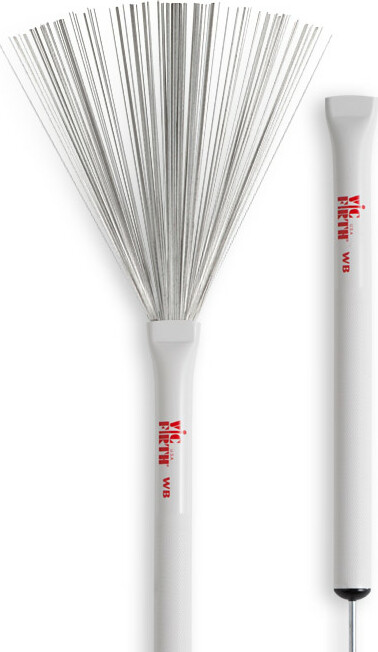 Vic Firth Wire Brush Wb White Metal - Brush stick - Main picture