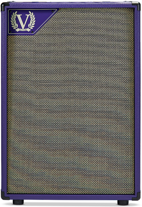 Victory Amplification Danish Pete V212vp 2x12 130w 16-ohms Purple - Electric guitar amp cabinet - Main picture