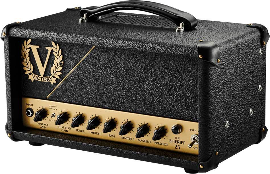 Victory Amplification Sheriff 25 Compact Head 25w El86/el84 - Electric guitar amp head - Main picture