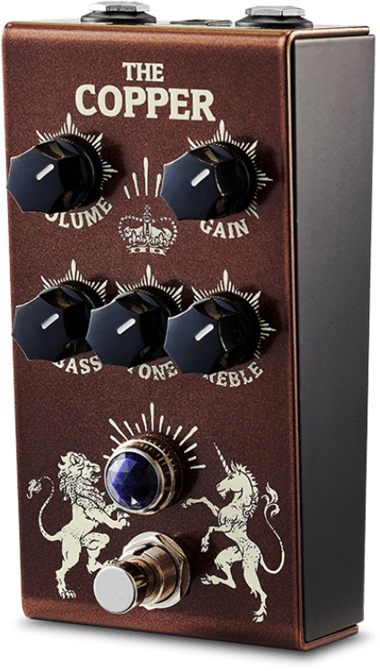 Victory Amplification V1 Copper - Overdrive, distortion & fuzz effect pedal - Main picture