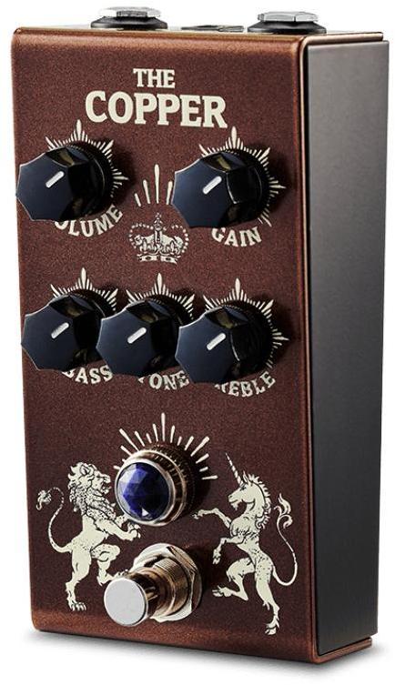 Overdrive, distortion & fuzz effect pedal Victory amplification V1 Copper