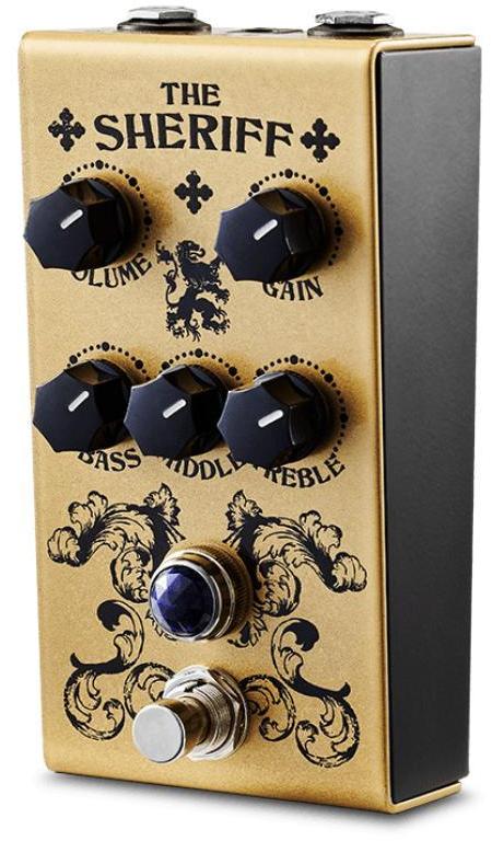 Overdrive, distortion & fuzz effect pedal Victory amplification V1 Sheriff
