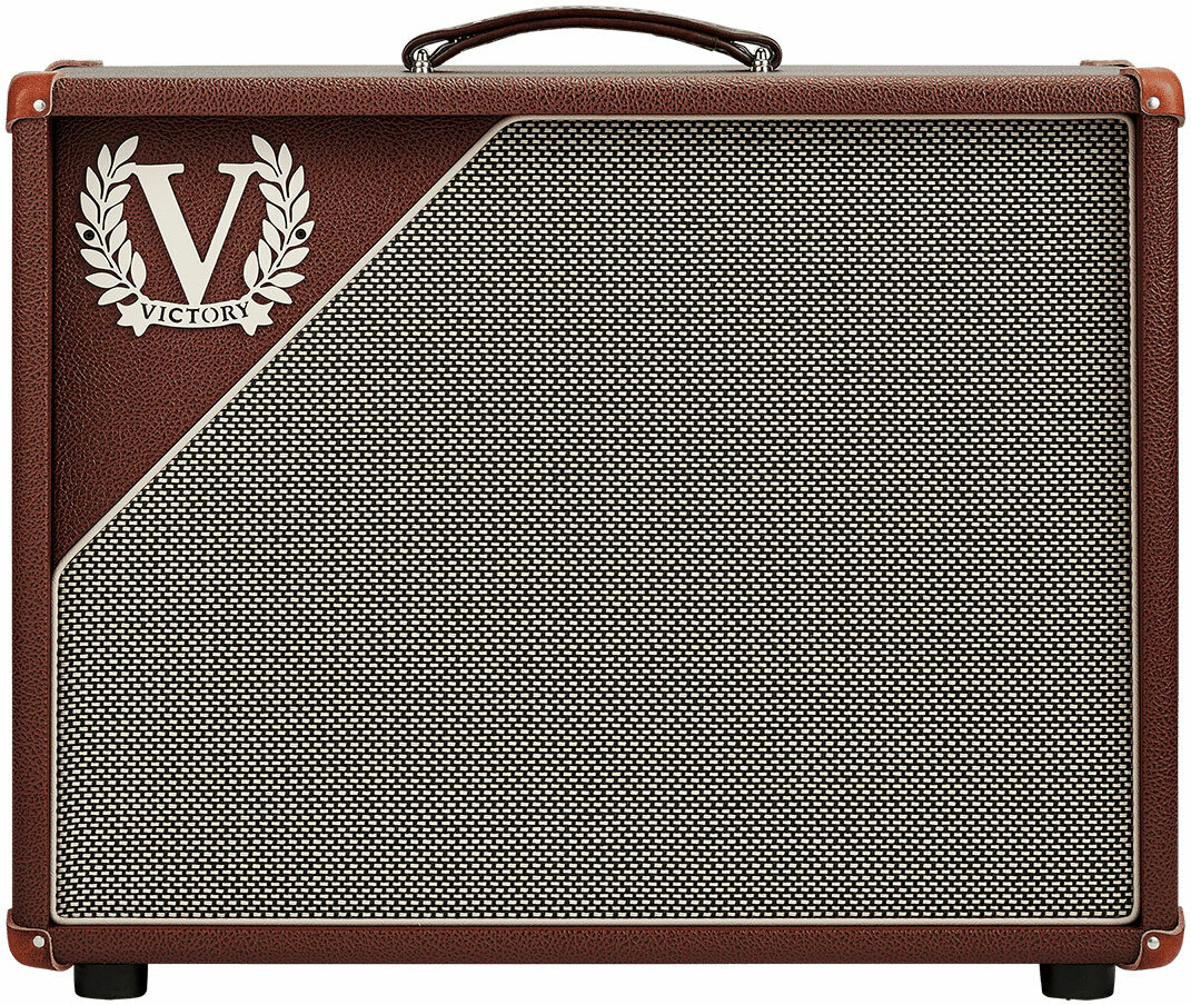 Victory Amplification V112-wb-gold Cab 1x12 Celestion Alnico Gold 50w 16-ohms - Electric guitar amp cabinet - Main picture