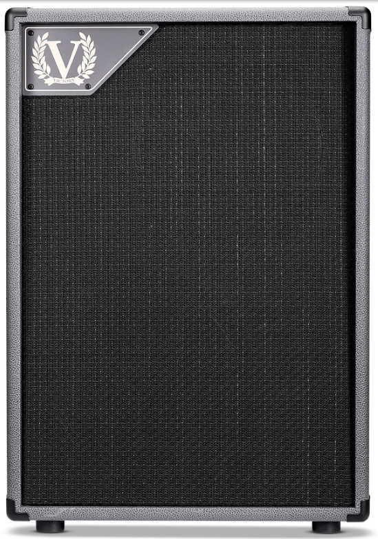Victory Amplification V212-vg 2x12 120 Watts 16-ohms Grey - Electric guitar amp cabinet - Main picture