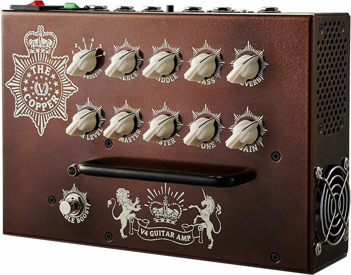 Victory Amplification V4 The Copper Guitar Amp 180w@4-ohm - Electric guitar amp head - Main picture