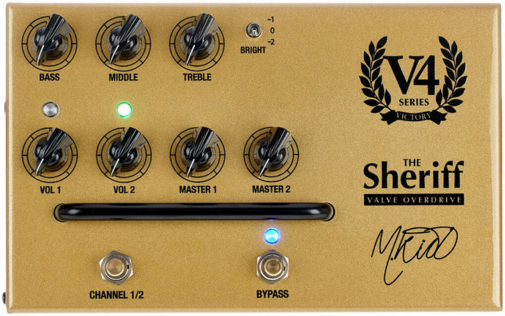 Victory Amplification V4 The Sheriff Preamp A Lampes - Electric guitar preamp - Main picture