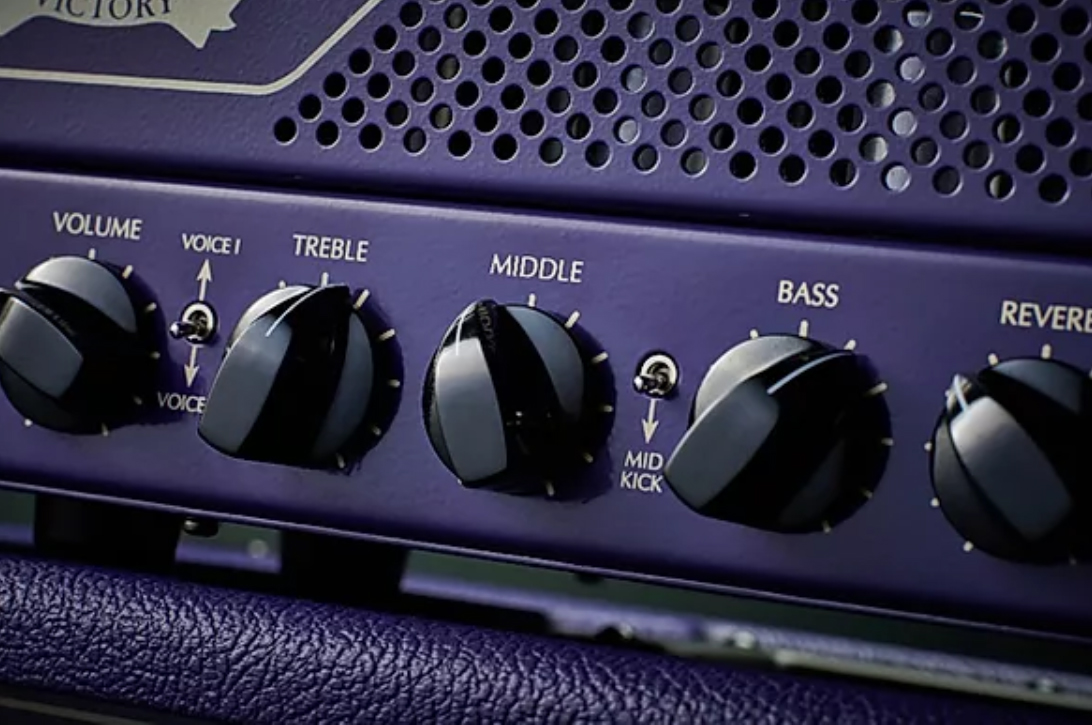 Victory Amplification Danish Pete Dp40 The Duchess Head 0,5/1,5/7/42w Purple - Electric guitar amp head - Variation 2