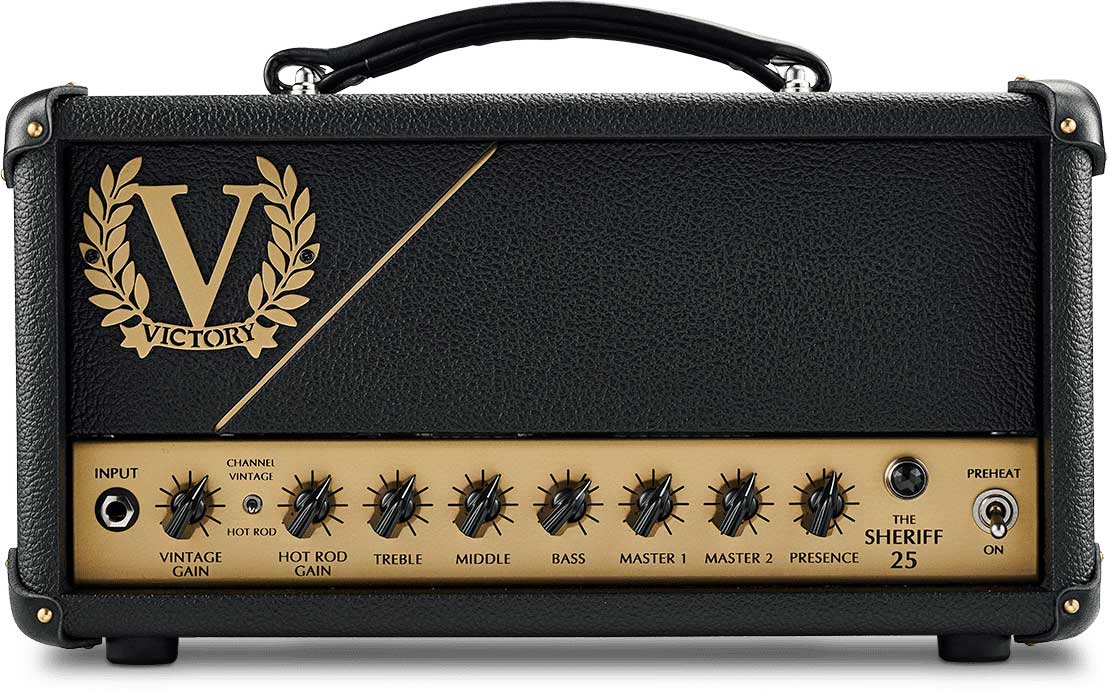 Victory Amplification Sheriff 25 Compact Head 25w El86/el84 - Electric guitar amp head - Variation 1