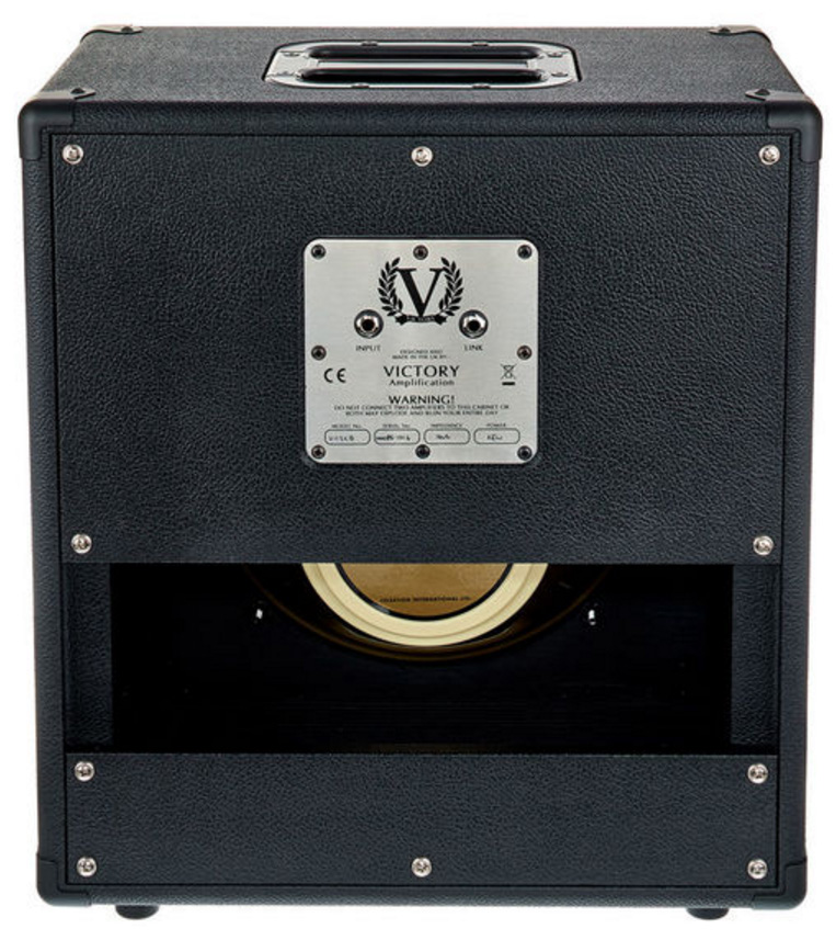 Victory Amplification V112cb 1x12 65w 16-ohms Black - Electric guitar amp cabinet - Variation 1