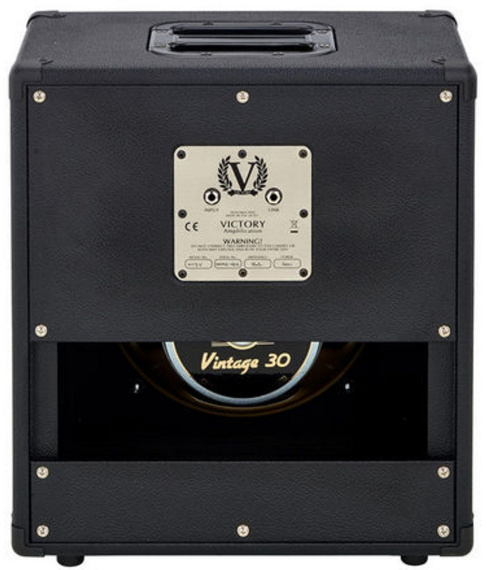 Victory Amplification V112v 1x12 60w 16-ohms Black - Electric guitar amp cabinet - Variation 1