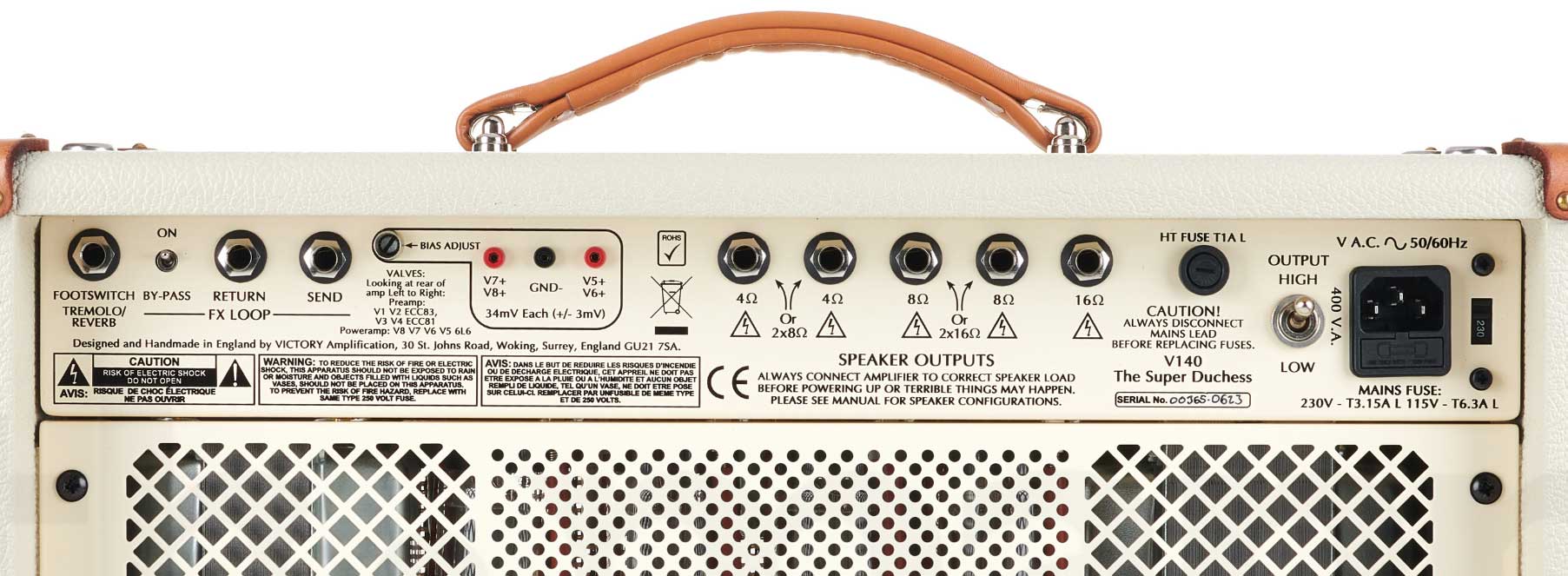 Victory Amplification V140 Super Duchess Head 96w 6l6 - Electric guitar amp head - Variation 3