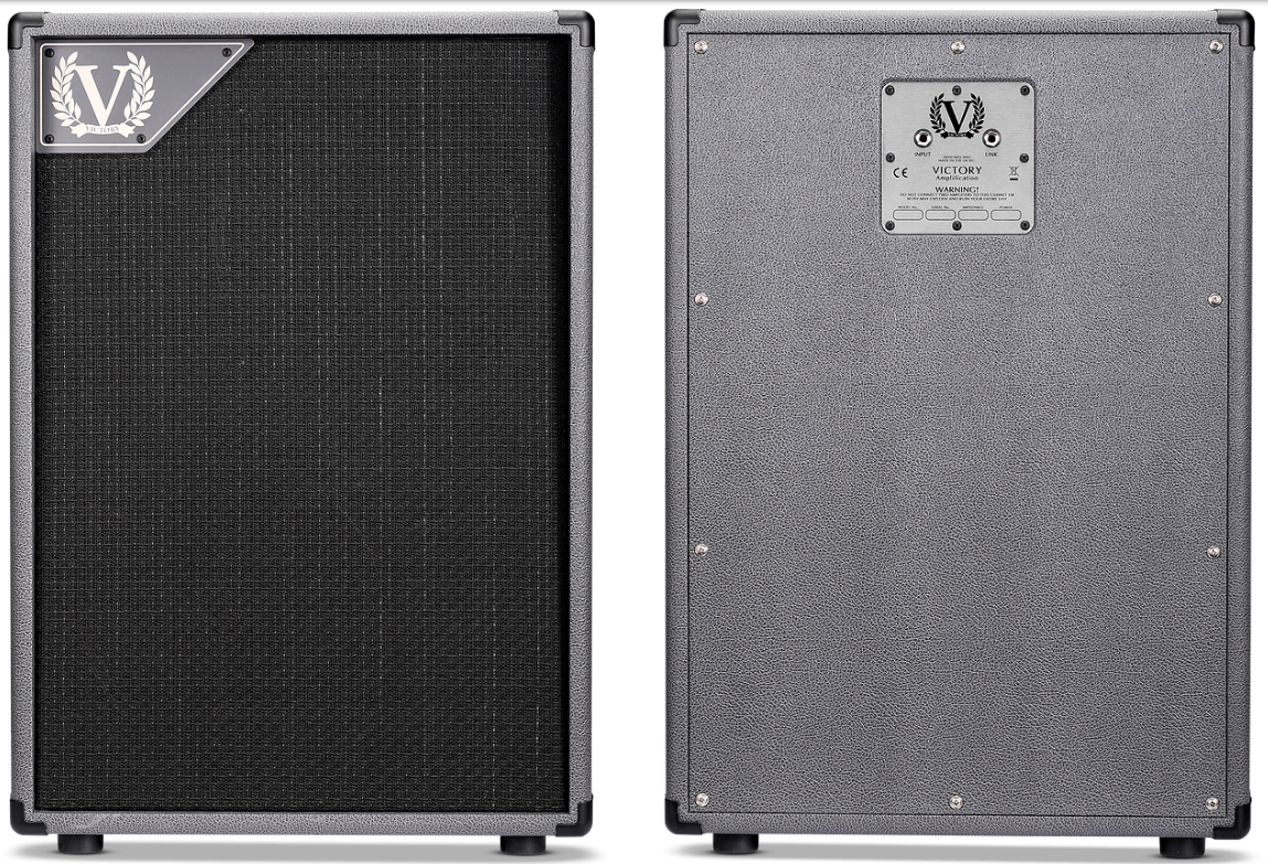 Victory Amplification V212-vg 2x12 120 Watts 16-ohms Grey - Electric guitar amp cabinet - Variation 1