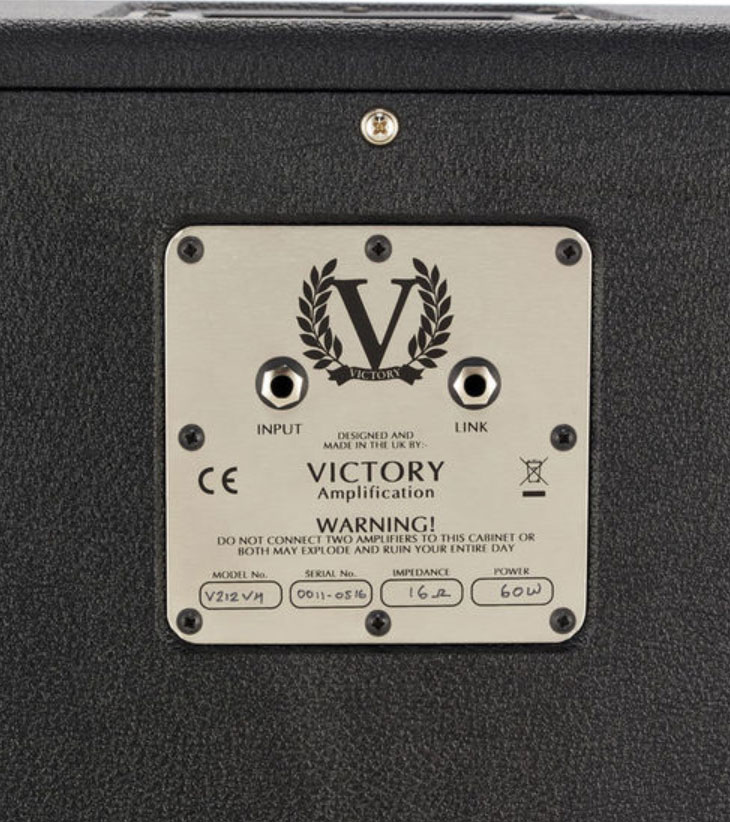 Victory Amplification V212-vh 2x12 60w 16-ohms - Electric guitar amp cabinet - Variation 3