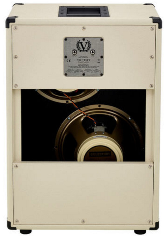 Victory Amplification V212vc 2x12 130w 16-ohms Cream - Electric guitar amp cabinet - Variation 1