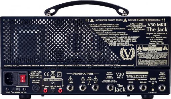Electric guitar amp head Victory amplification V30 The Jack MKII Head