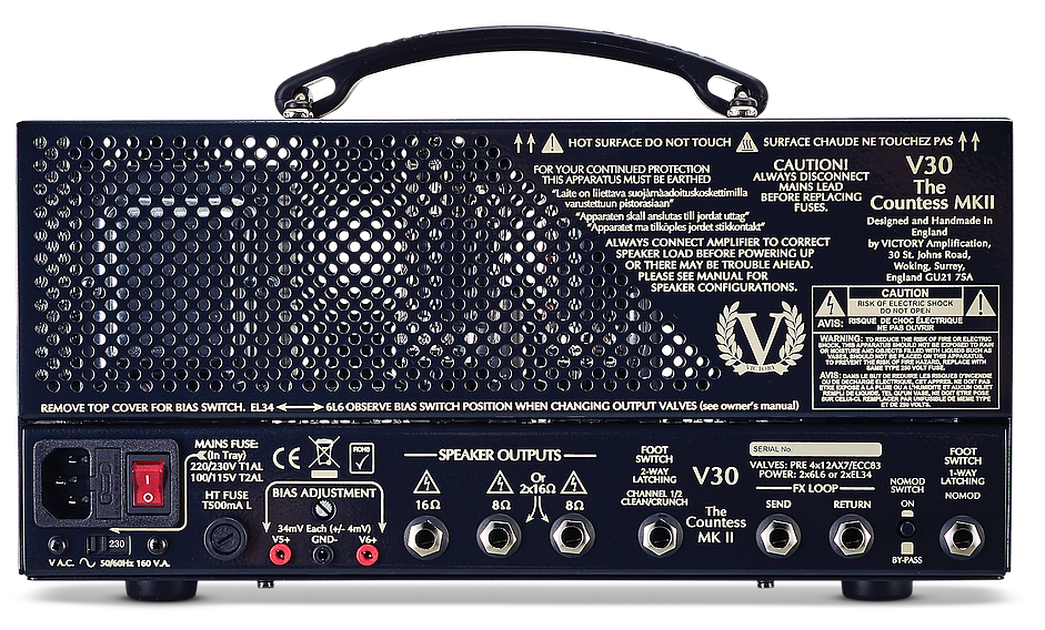 Victory Amplification V30h The Countess Head Mkii 6-42w - Electric guitar amp head - Variation 2