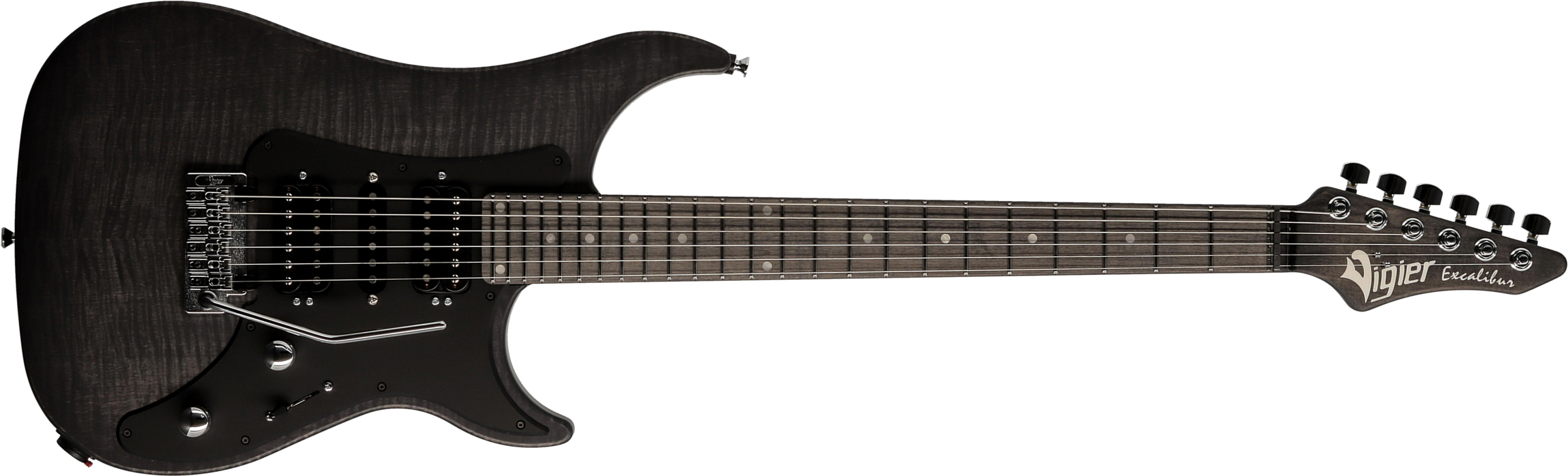 Vigier Excalibur Speciaal Hsh Trem Mn - Velour Noir - Metal electric guitar - Main picture