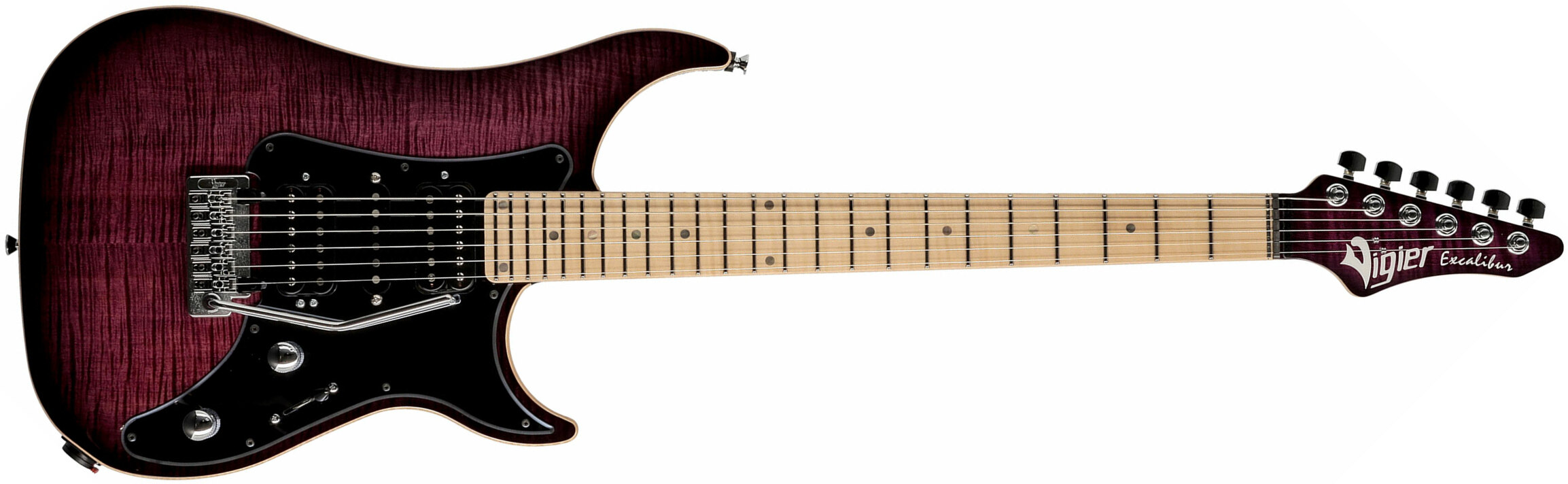Vigier Excalibur Special Hsh Trem Mn - Mysterious Purple - Double cut electric guitar - Main picture