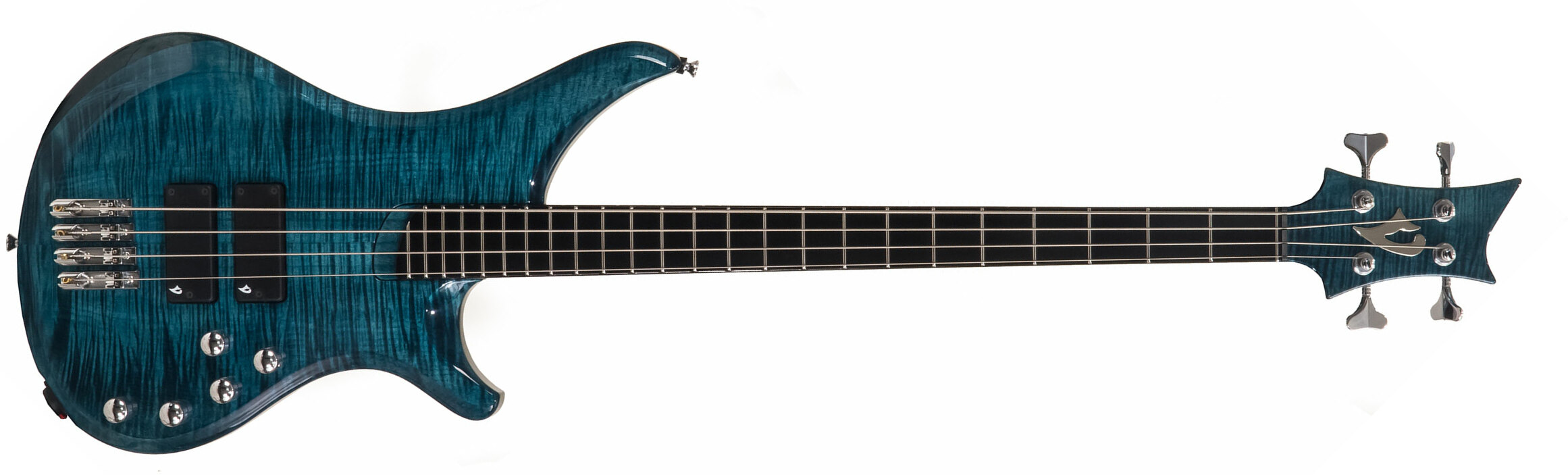 Vigier Passion Iv Active Phe - Deep Blue - Solid body electric bass - Main picture