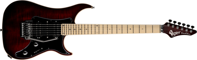 Vigier Excalibur Custom HSH (MN) - Deep burgundy