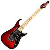 Vigier Excalibur Custom Hsh Mn - Mysterious Red - Str shape electric guitar - Variation 1