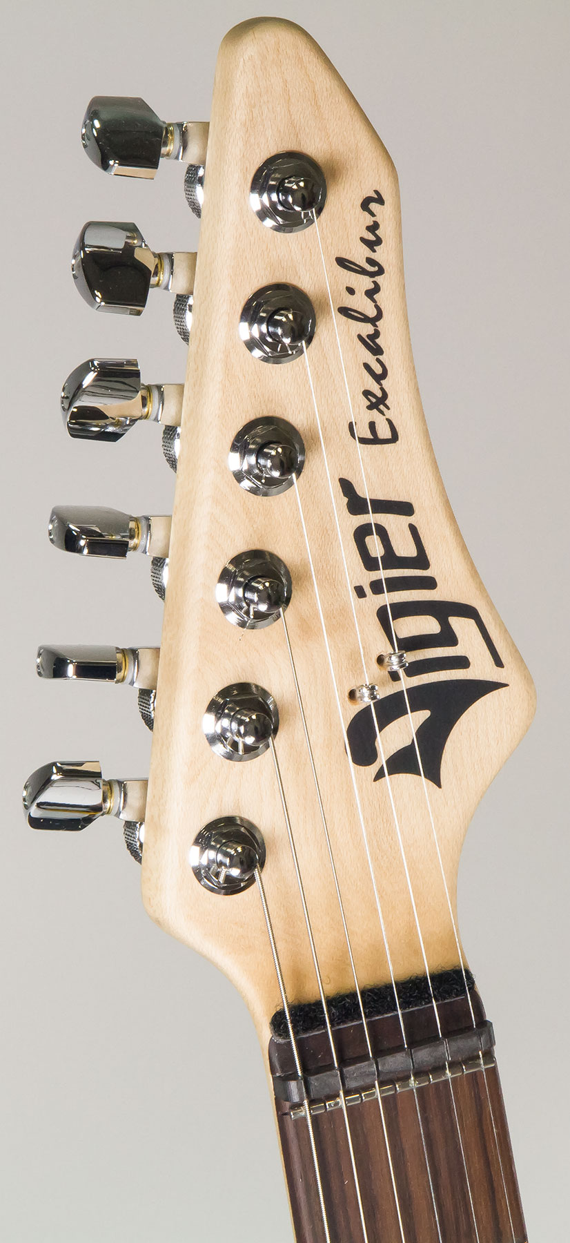 Vigier Excalibur Indus Hh Trem Rw - Textured Black - Double cut electric guitar - Variation 4