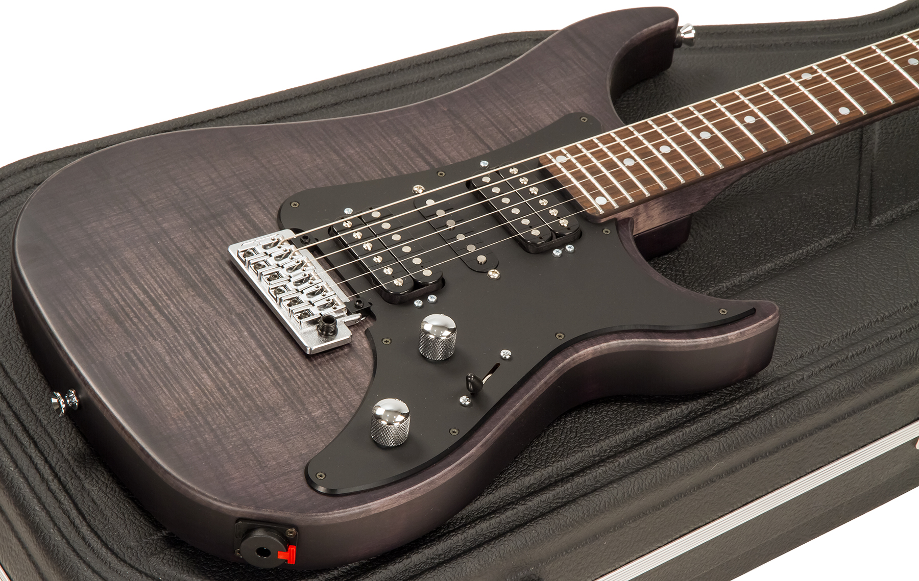 Vigier Excalibur Speciaal Hsh Trem Rw - Velour Noir - Metal electric guitar - Variation 1