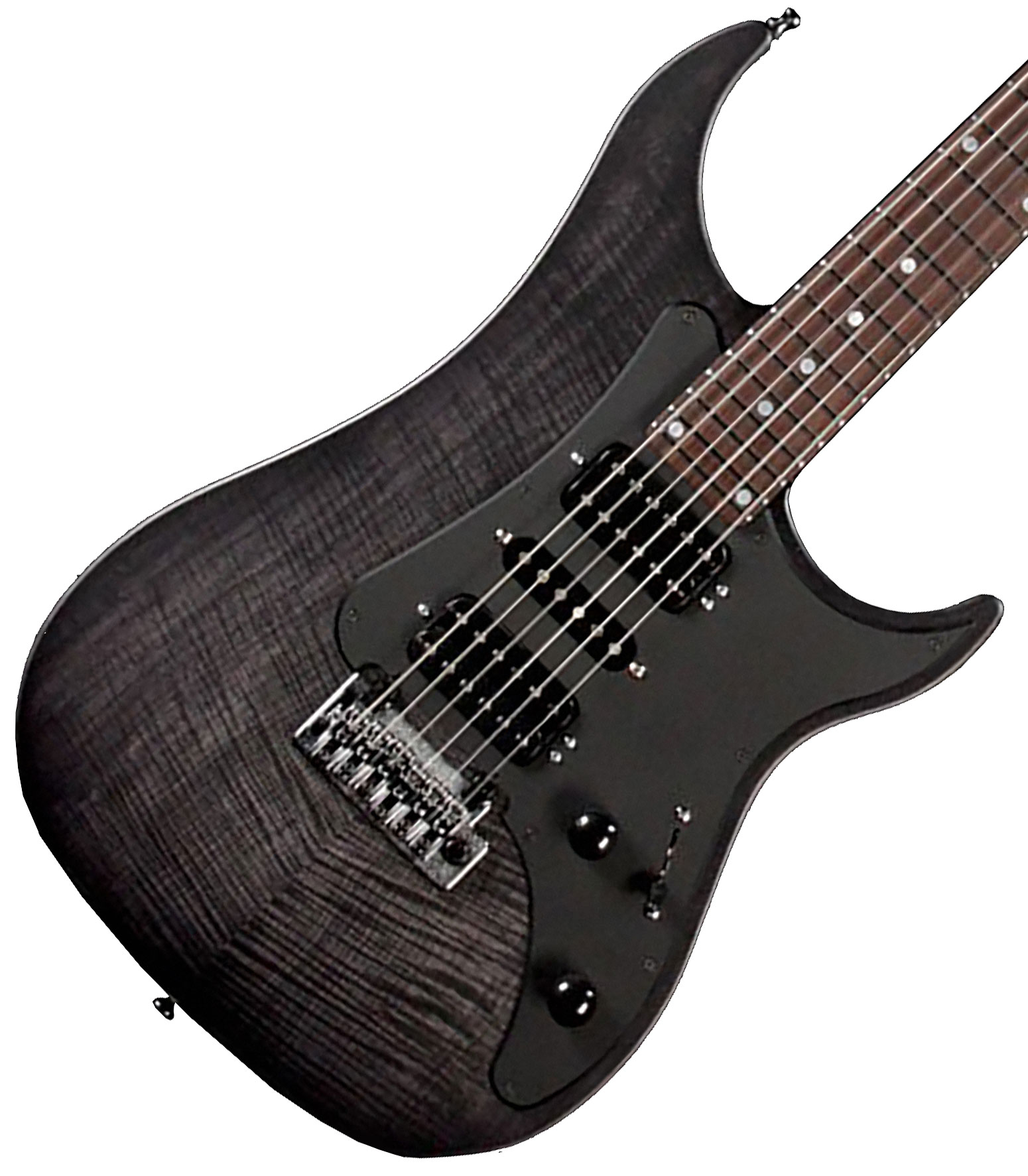 Vigier Excalibur Special Hsh Trem Mn +housse - Velour Noir - 7 string electric guitar - Variation 2