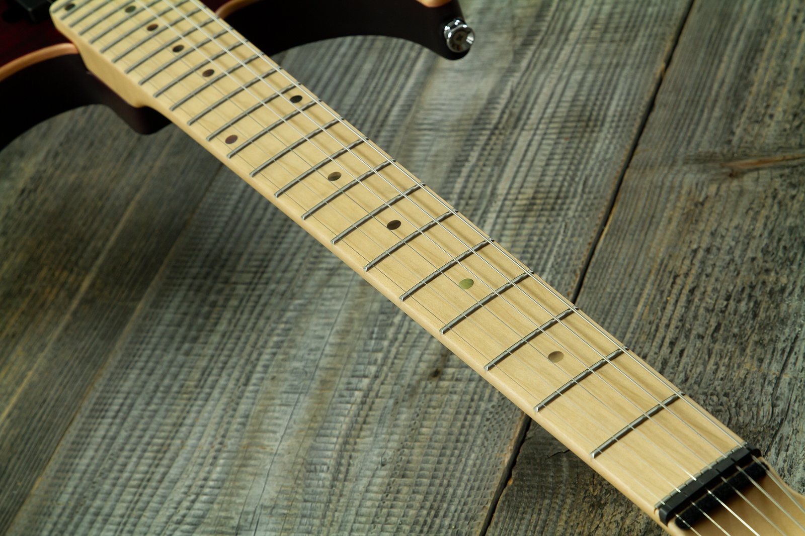 Vigier Excalibur Ultra Hsh Trem Mn - Double Ruby Fade Matte - Str shape electric guitar - Variation 4