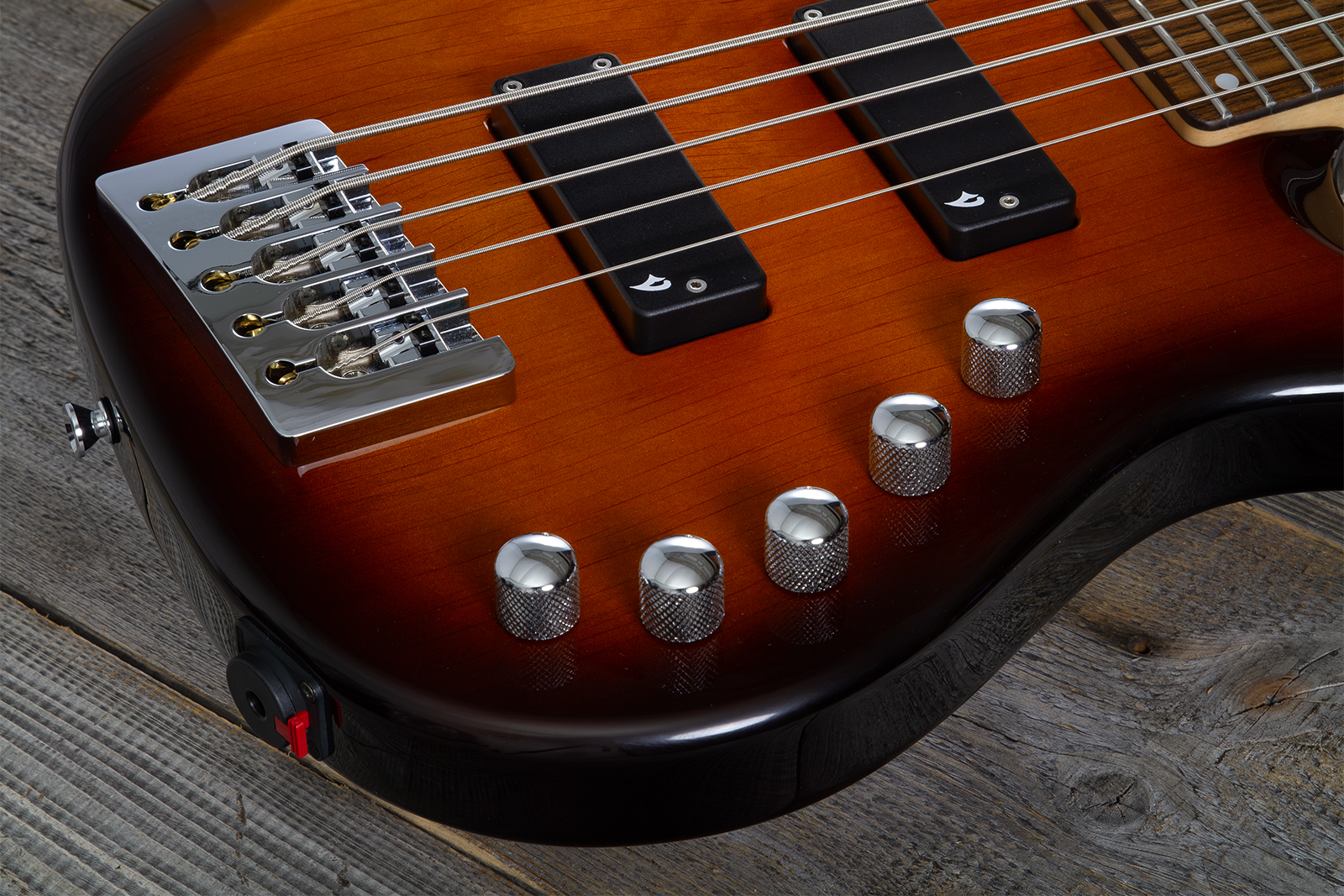 Vigier Excess Original 5c Active Rw - Antique Violin - Solid body electric bass - Variation 3