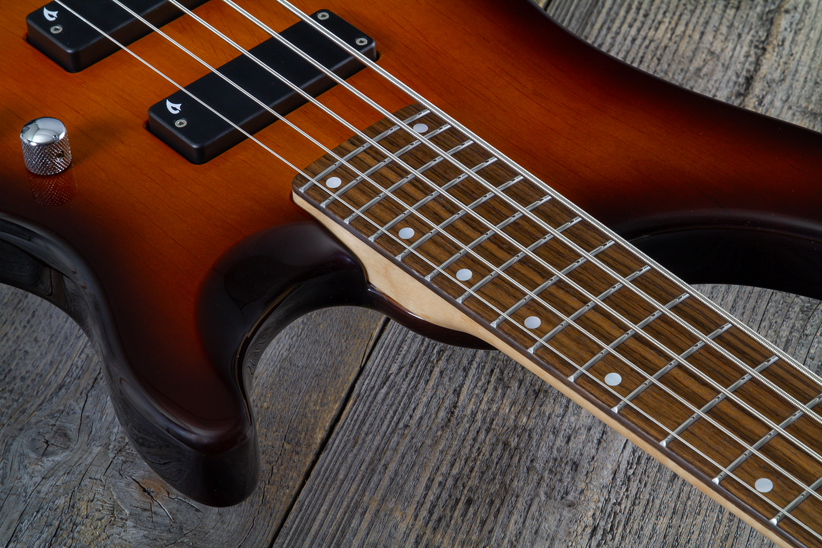 Vigier Excess Original 5c Active Rw - Antique Violin - Solid body electric bass - Variation 4