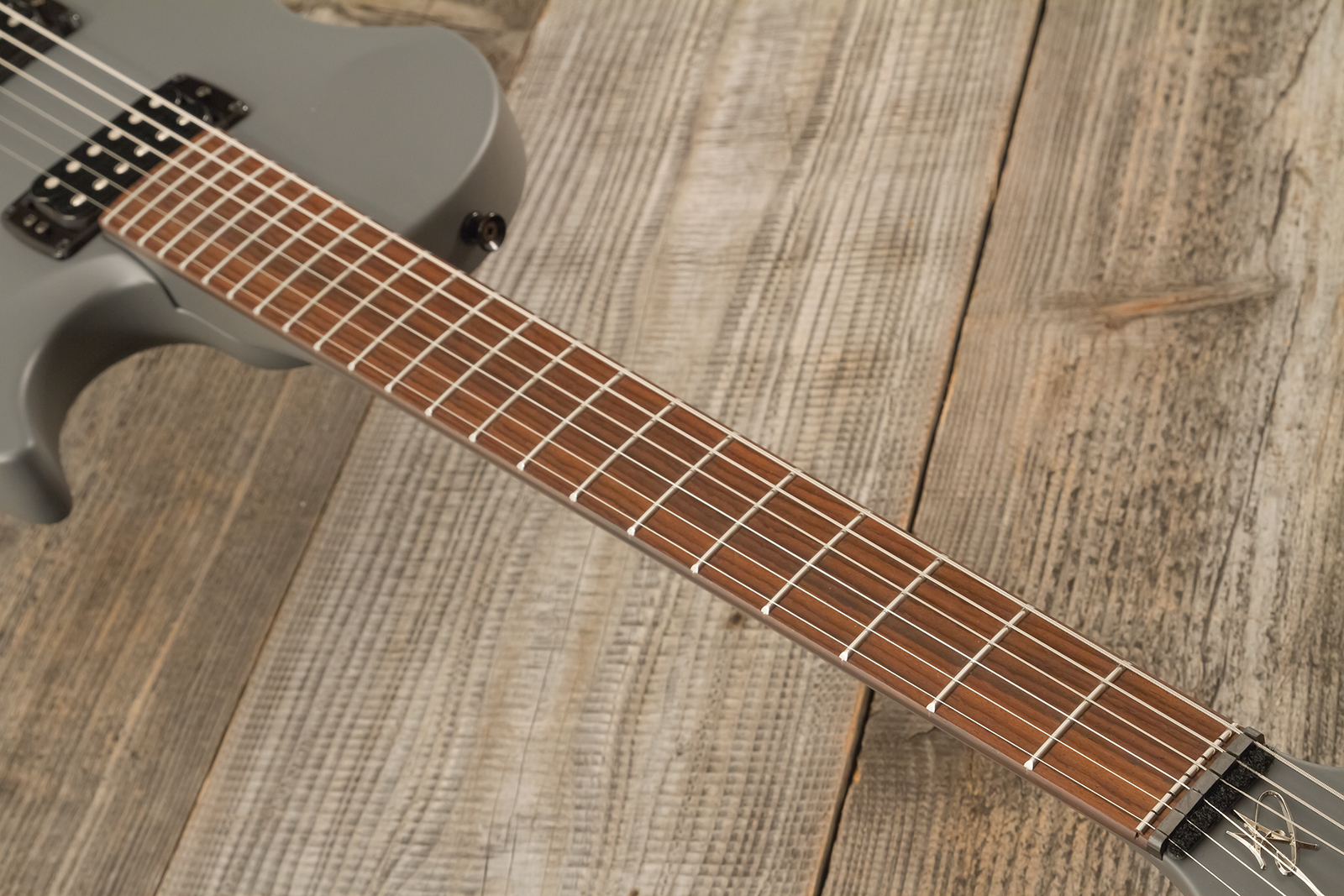 Vigier G.v. Rock 2h Ht Rw - Grey Matter - Single cut electric guitar - Variation 5