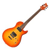 Vigier G.v. Rock Hh Rosewood - Amber - Single cut electric guitar - Variation 1