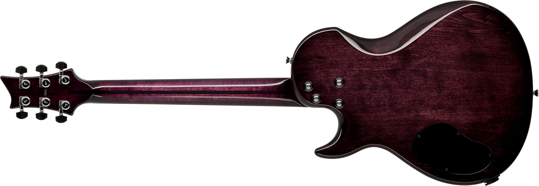 Vigier G.v. Wood 2h Ht Phe - Purple Fade - Single cut electric guitar - Variation 1