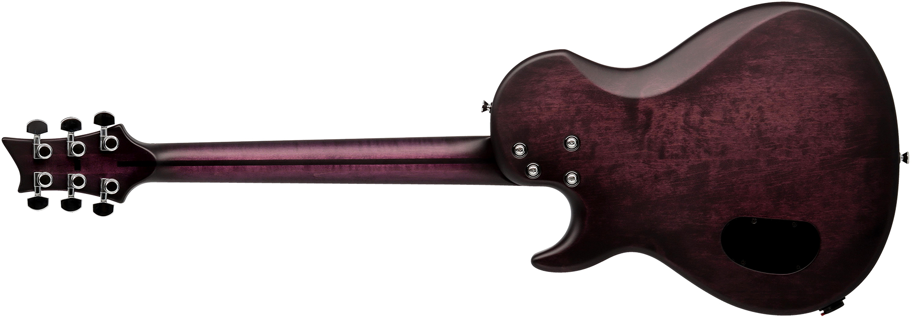 Vigier G.v. Wood Hollow 2h Ht Rw - Purple Fade - Semi-hollow electric guitar - Variation 1
