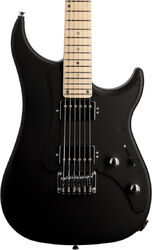 Str shape electric guitar Vigier                         Excalibur Indus (HH, HT, MN) - Black matte