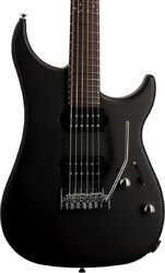 Str shape electric guitar Vigier                         Excalibur Kaos (HH, Trem, RW) - Black matte