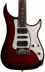 Metal electric guitar Vigier                         Excalibur Speciaal HSH (RW) - Mysterious red