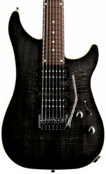 7 string electric guitar Vigier Excalibur Special 7 (HSH, Trem, RW) - Mysterious black