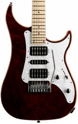 Str shape electric guitar Vigier Excalibur Special (HSH, TREM, MN) - Ruby