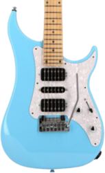 Metal electric guitar Vigier                         Excalibur Supra (MN) - Marie-antoinette blue