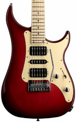 Str shape electric guitar Vigier                         Excalibur SupraA (MN) - Clear red