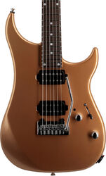Str shape electric guitar Vigier Excalibur Thirteen - Monarchy gold