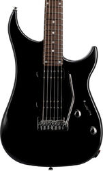 Str shape electric guitar Vigier Excalibur Thirteen - Black night